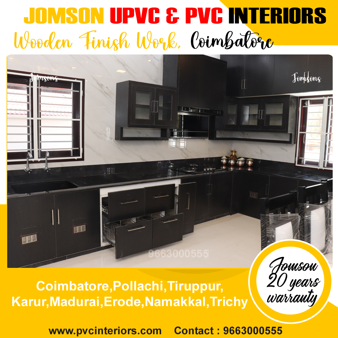 upvc kitchen cabinets design